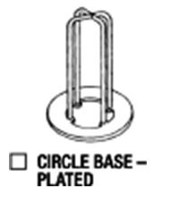 Circle Base - Plated